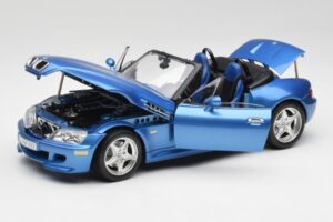 BMW Z3 E36 M Roadster Estoril Blue Bburago 1:18 3349-M1 Diecast - image 2 of 8