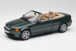 BMW 3 E46 Cabriolet Green Kyosho 1:18 80430009757 Diecast