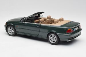 BMW 3 E46 Cabriolet Green Kyosho 1:18 80430009757 Diecast - image 7 of 8