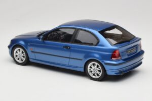 BMW 318ti E46 Compact Estoril Blue Otto 1:18 OT462 Resin - image 5 of 6