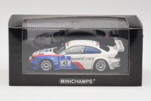 BMW M3 GTR E46 #42 J. Muller / D. Muller / H-J. Stuck / P. Lamy 24 Hours Nurburgring Winner 2004 Minichamps 1:43 444042342 Di - image 4 of 4