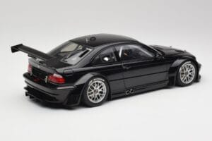 BMW M3 GTR E46 Plain Body Jet Black AUTOart 1:18 80447 Diecast - image 2 of 6