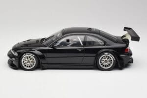 BMW M3 GTR E46 Plain Body Jet Black AUTOart 1:18 80447 Diecast - image 3 of 6