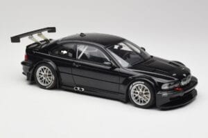 BMW M3 GTR E46 Plain Body Jet Black AUTOart 1:18 80447 Diecast - image 4 of 6