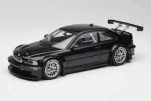 BMW M3 GTR E46 Plain Body Jet Black AUTOart 1:18 80447 Diecast