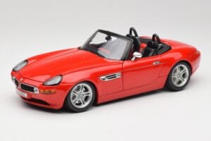 BMW Z8 E52 Red Bburago 1:18 Z8001 Diecast