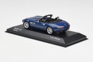 BMW Z8 E52 Topaz Blue Minichamps 1:43 431028740 Diecast - image 3 of 5