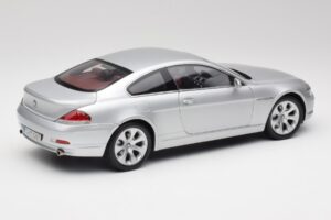 BMW 645Ci E63 Silver Kyosho 1:18 80430153285 Diecast - image 3 of 8