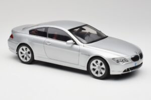 BMW 645Ci E63 Silver Kyosho 1:18 80430153285 Diecast - image 6 of 8