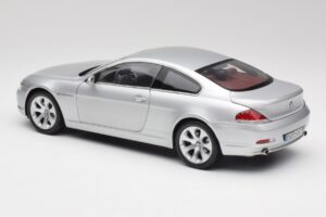 BMW 645Ci E63 Silver Kyosho 1:18 80430153285 Diecast - image 7 of 8