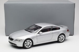 BMW 645Ci E63 Silver Kyosho 1:18 80430153285 Diecast - image 8 of 8
