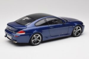 BMW M6 E63 Blue Kyosho 1:18 80430413351 Diecast - image 3 of 8