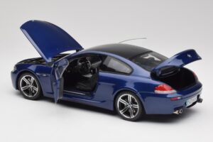 BMW M6 E63 Blue Kyosho 1:18 80430413351 Diecast - image 5 of 8