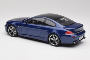 BMW M6 E63 Blue Kyosho 1:18 80430413351 Diecast - image 7 of 8