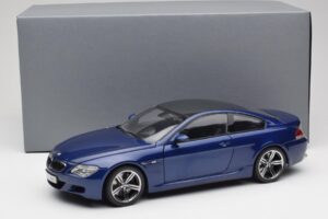 BMW M6 E63 Blue Kyosho 1:18 80430413351 Diecast - image 8 of 8
