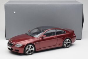 BMW M6 E63 Red Kyosho 1:18 80430398134 Diecast - image 8 of 8