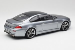 BMW M6 E63 Silver Grey Kyosho 1:18 08703GR Diecast - image 3 of 8