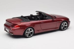 BMW M6 E64 Cabriolet Red Kyosho 1:18 80430417423 Diecast - image 3 of 8