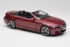 BMW M6 E64 Cabriolet Red Kyosho 1:18 80430417423 Diecast - image 6 of 8