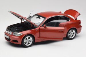 BMW 1 E82 Coupe Orange Kyosho 1:18 80430427064 Diecast - image 2 of 8
