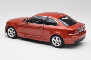 BMW 1 E82 Coupe Orange Kyosho 1:18 80430427064 Diecast - image 7 of 8