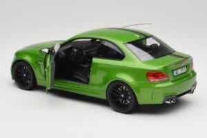 BMW 1 Series E82 Coupe Taiga Green Metallic Minichamps 1:18 110020024 Diecast - image 5 of 8