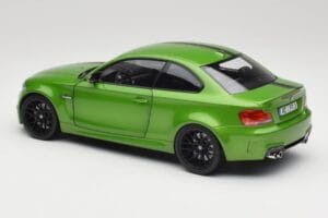 BMW 1 Series E82 Coupe Taiga Green Metallic Minichamps 1:18 110020024 Diecast - image 7 of 8