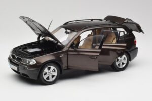 BMW X3 E83 3.0d Dark Brown Metallic Kyosho 1:18 80430300736 Diecast - image 2 of 8