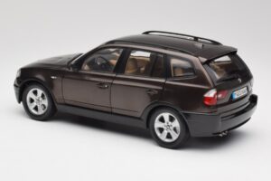 BMW X3 E83 3.0d Dark Brown Metallic Kyosho 1:18 80430300736 Diecast - image 7 of 8