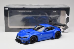 BMW Z4 E89 GT3 Le Mans Blue Minichamps 1:18 151122302 Diecast - image 6 of 6