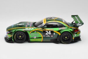 BMW Z4 E89 GT3 #24 Saudi Falcons K. Al Faisal / A. Binladen Dubai 24 Hours 2013 Minichamps 1:18 151132324 Diecast - image 3 of 6