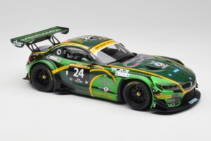 BMW Z4 E89 GT3 #24 Saudi Falcons K. Al Faisal / A. Binladen Dubai 24 Hours 2013 Minichamps 1:18 151132324 Diecast - image 4 of 6