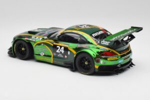 BMW Z4 E89 GT3 #24 Saudi Falcons K. Al Faisal / A. Binladen Dubai 24 Hours 2013 Minichamps 1:18 151132324 Diecast - image 5 of 6
