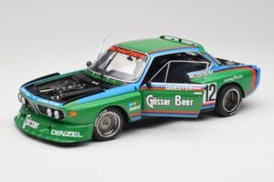 BMW 3.5 CSL E9 Gruppe 5 #12 H. Quester / G. Nilsson Zeltweg Winner 1976 Minichamps 1:18 180762012 Diecast - image 2 of 8
