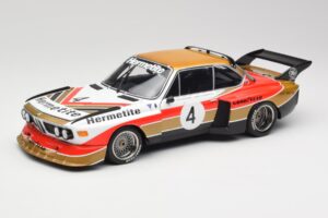 BMW 3.5 CSL E9 Gruppe 5 #4 J. Fitzpatrick / T. Walkinshaw Silverstone Winner 1976 Minichamps 1:18 180762004 Diecast