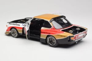 BMW 3.5 CSL E9 Gruppe 5 #4 J. Fitzpatrick / T. Walkinshaw Silverstone Winner 1976 Minichamps 1:18 180762004 Diecast - image 5 of 8