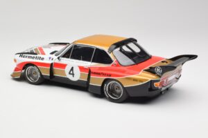 BMW 3.5 CSL E9 Gruppe 5 #4 J. Fitzpatrick / T. Walkinshaw Silverstone Winner 1976 Minichamps 1:18 180762004 Diecast - image 7 of 8