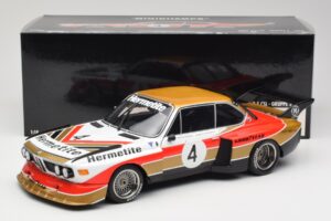 BMW 3.5 CSL E9 Gruppe 5 #4 J. Fitzpatrick / T. Walkinshaw Silverstone Winner 1976 Minichamps 1:18 180762004 Diecast - image 8 of 8