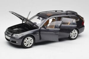 BMW 330i E91 Touring Dark Grey Kyosho 1:18 80430394360 Diecast - image 2 of 8
