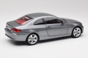 BMW 330i E92 Coupe Grey Metallic Kyosho 1:18 80430407220 Diecast - image 3 of 8