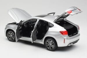 BMW X6 M F86 Silver Norev 1:18 183200 Diecast - image 5 of 8