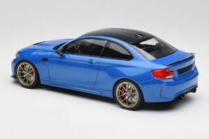 BMW M2 F87 CS Misano Blue & Gold Wheels Minichamps 1:18 155021027 Diecast - image 5 of 6
