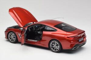 BMW M850i G15 Orange Metallic Norev 1:18 183285 Diecast - image 5 of 8