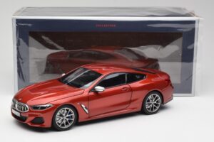 BMW M850i G15 Orange Metallic Norev 1:18 183285 Diecast - image 8 of 8