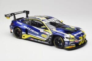 BMW M4 GT3 G82 #46 A. Farfus / V. Rossi Team WRT 24 Hours of Spa 2023 Minichamps 1:18 113232646 Diecast - image 6 of 8