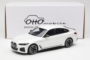 BMW i4 M50 G26 Mineral White Metallic Otto 1:18 OT1074 Resin - image 6 of 6