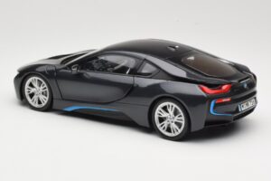 BMW i8 Sophisto Grey Minichamps 1:18 80432336842 Diecast - image 7 of 8