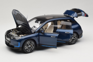 BMW iX Blue Metallic Minichamps 1:18 110023100 Diecast - image 2 of 8