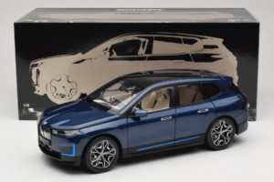 BMW iX Blue Metallic Minichamps 1:18 110023100 Diecast - image 8 of 8