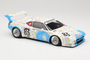 BMW M1 #83 D. Quester / D. Pironi / M. Mignot 24 Hours of Le Mans 1980 Minichamps 1:18 80430137893 Diecast - image 6 of 8